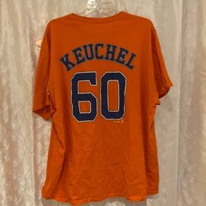 Majestic Houston Astros Dallas Keuchel World Series 2017 Shirt Size Mens XXL 🔥